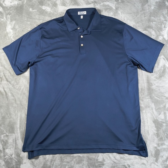 Peter Millar Other - Peter Millar Polo Shirt Mens XL Blue Summer Comfort Golf Stretch Performance